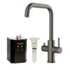 Kokend water kraan Gun Metal