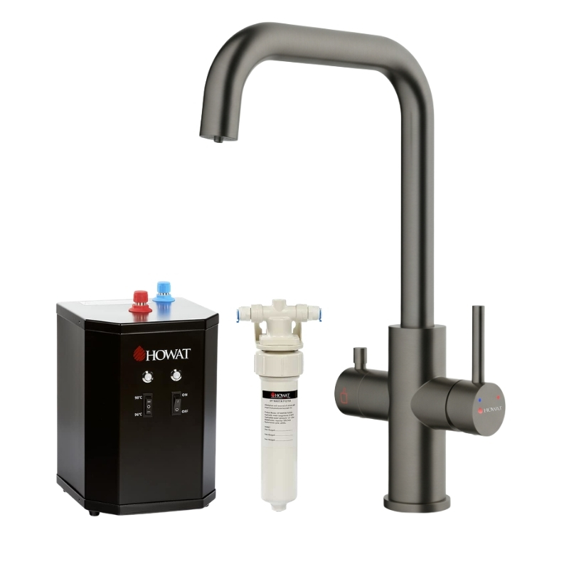 Boiling water tap Gun Metal