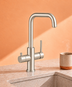 3-in-1 kokend water kraan RVS