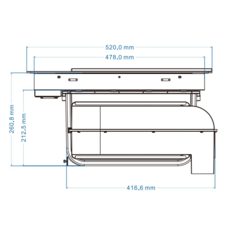 Premium krasvrij glas 90cm | Kookplaat met geïntegreerde afzuiging | Inductie - Afbeelding 9