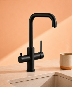 3-in-1 kokend water kraan zwart